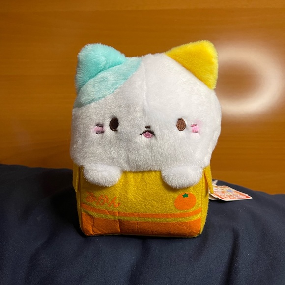Yell Juice Box Cat Plush - Picture 1 of 2